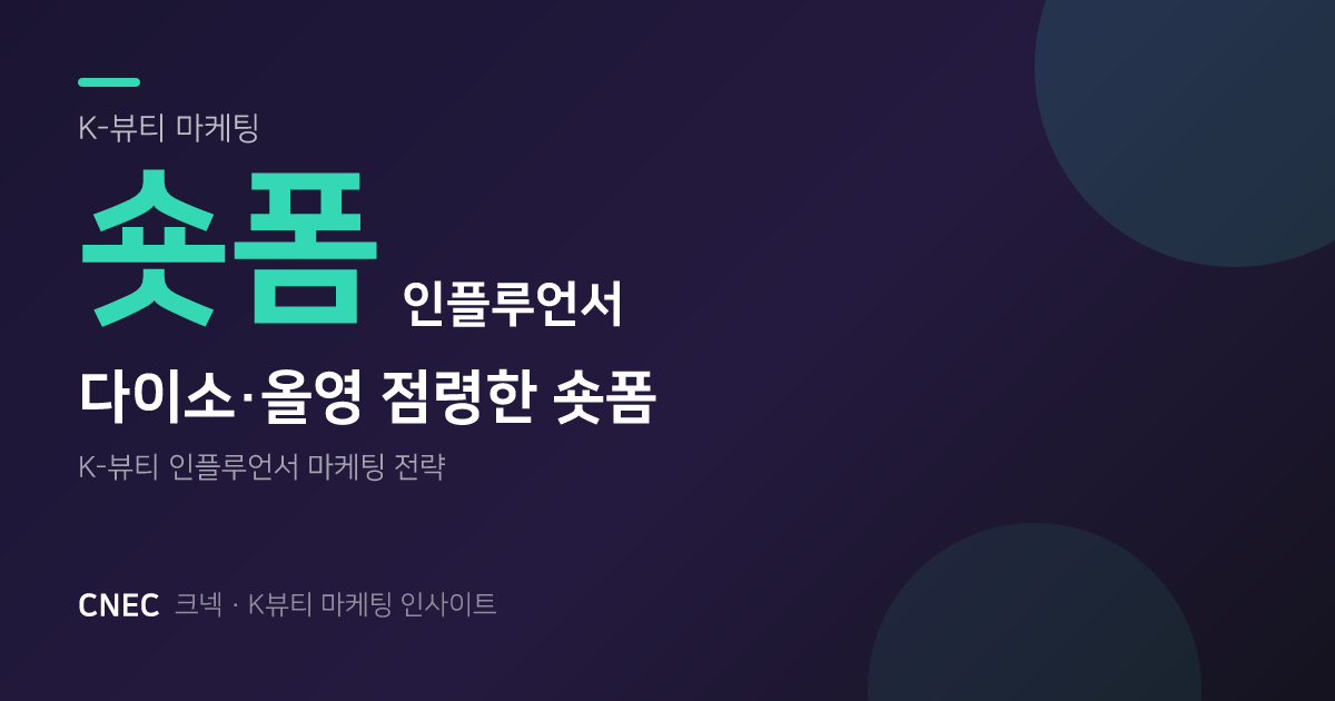 다이소·올리브영 품절 대란? 숏폼 인플루언서가 K-뷰티 유통을 장악하는 법